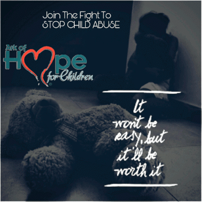 Join the fight to stop child abuse. It won't be easy but it'll be worth it!